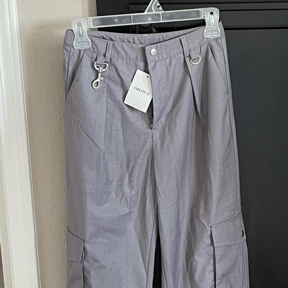 Forever 21 Wide leg cargo pants